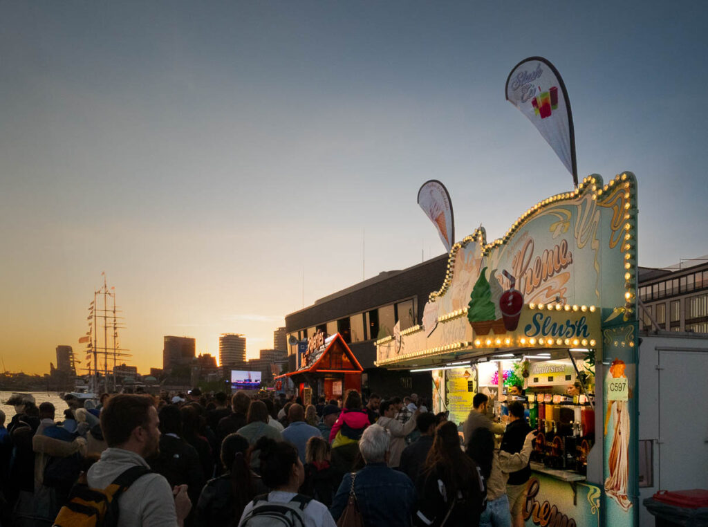 Sonnenuntergang Landungsbrücken - 2025