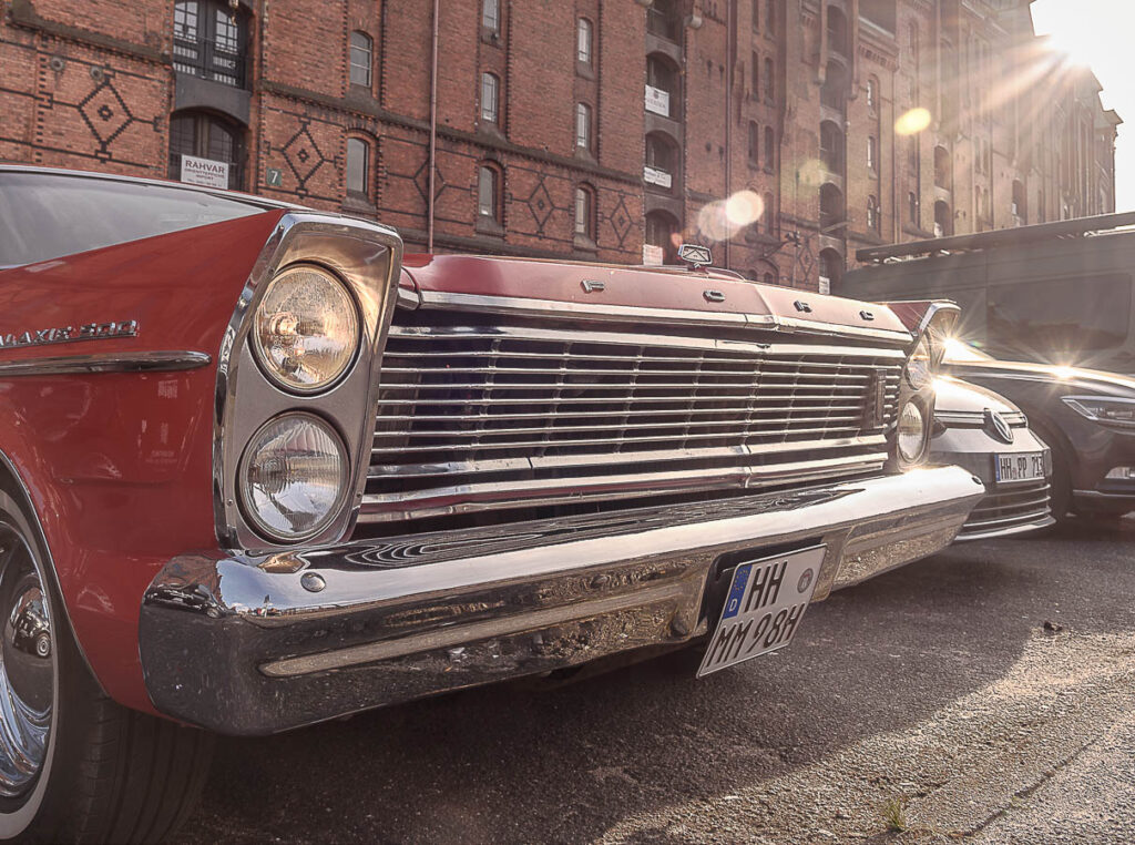 Oldtimer in der Speicherstadt