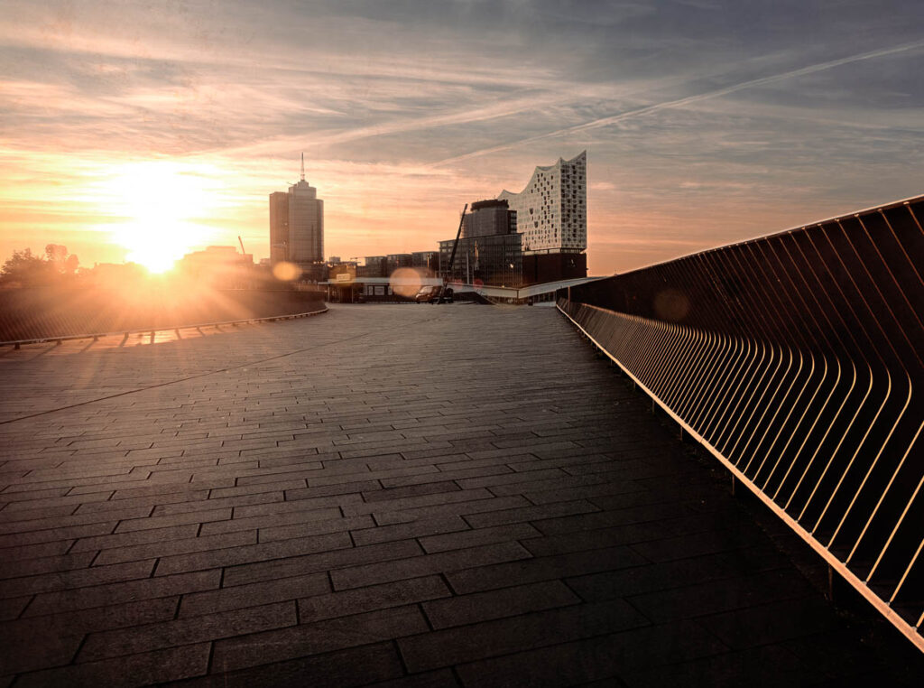 Sonnenaufgang Elbphilharmonie . 2023