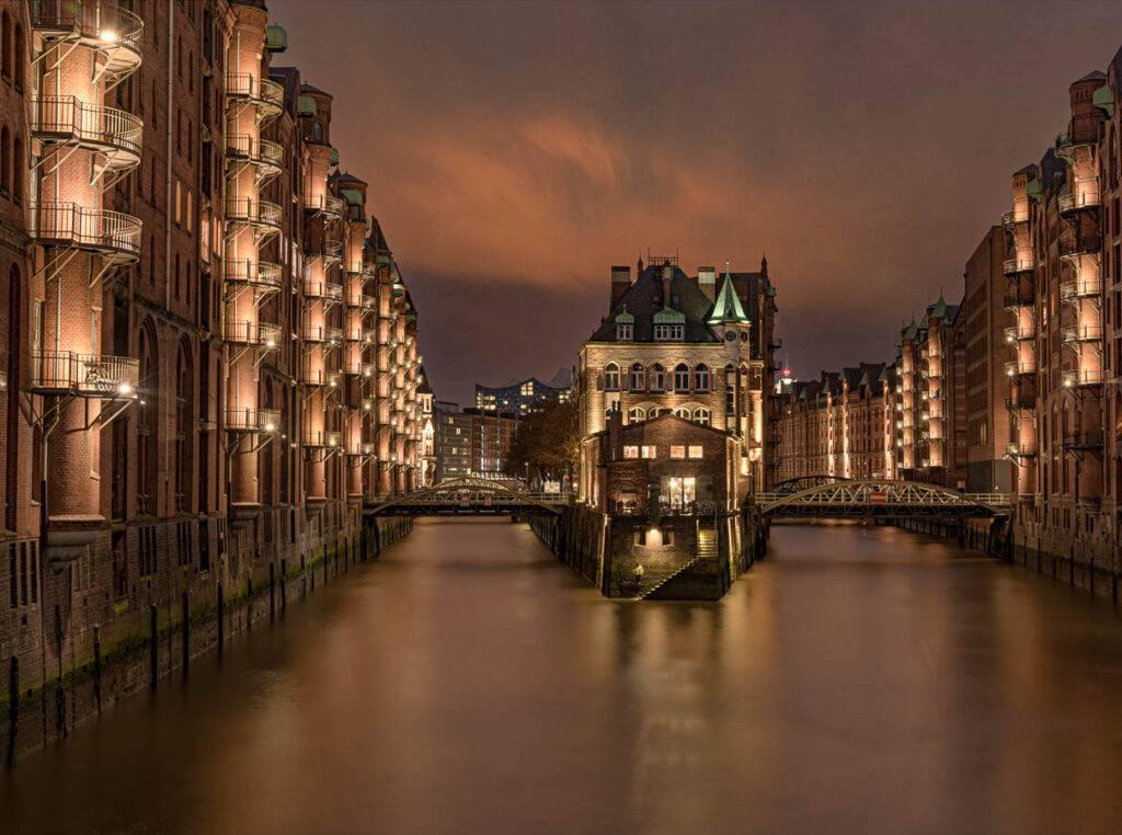 Speicherstadt bei Nacht - 2019