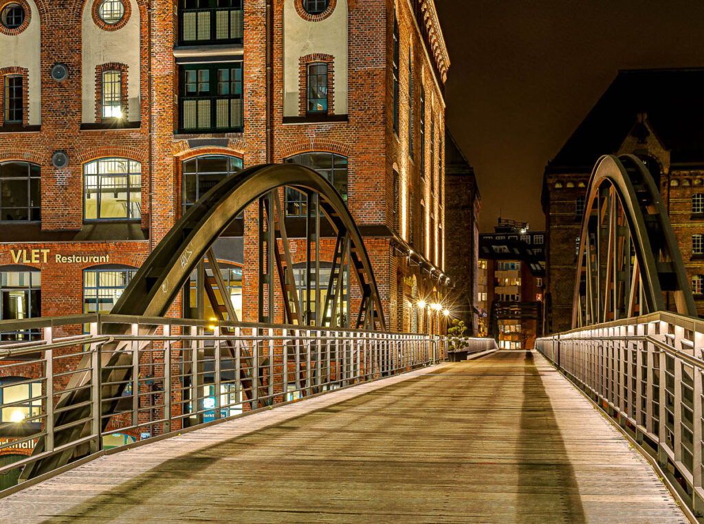 Fußgängerbrücke Speicherstadt