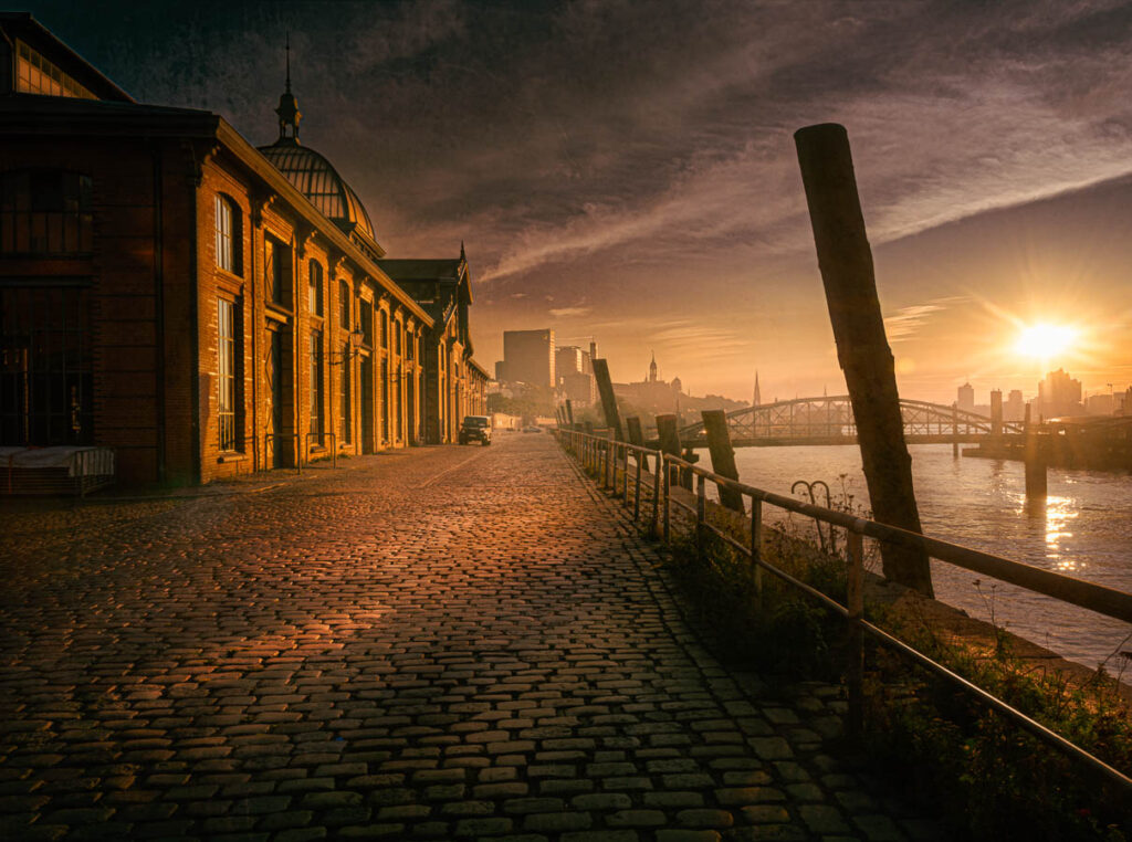 Sonnenaufgang Fischmarkt Hamburg - 2023