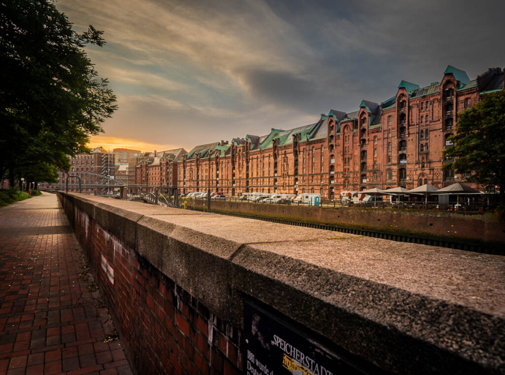 Sonnenaufgang Speicherstadt 2 -2023