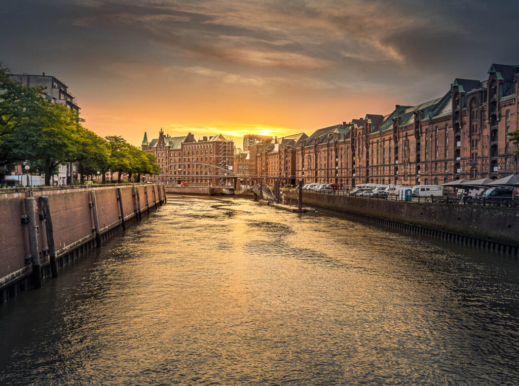 Sonnenaufgang Speicherstadt - 2023