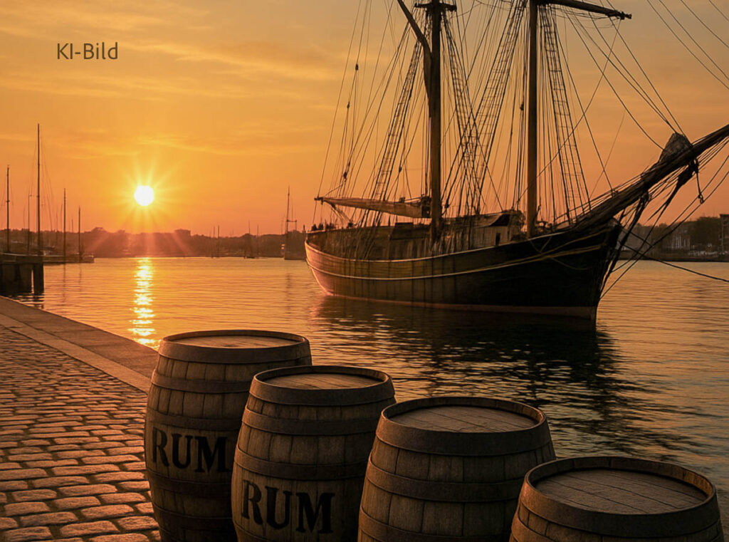 Traditionssegler im Hafen