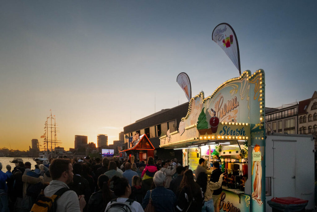 Sonnenuntergang Landungsbrücken - 2025
