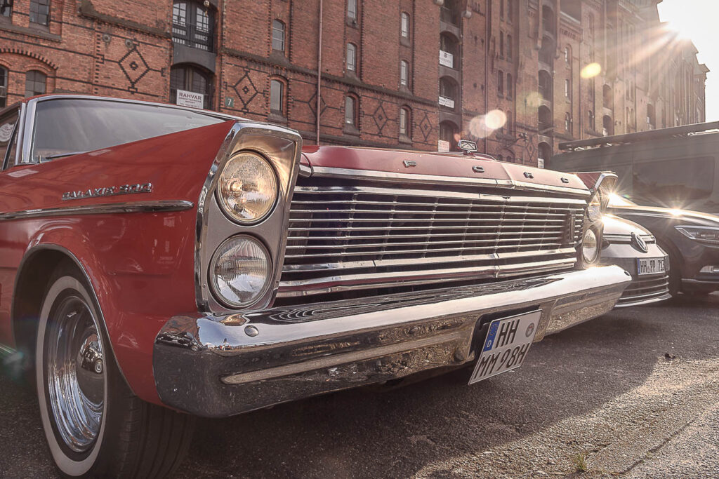 Oldtimer in der Speicherstadt