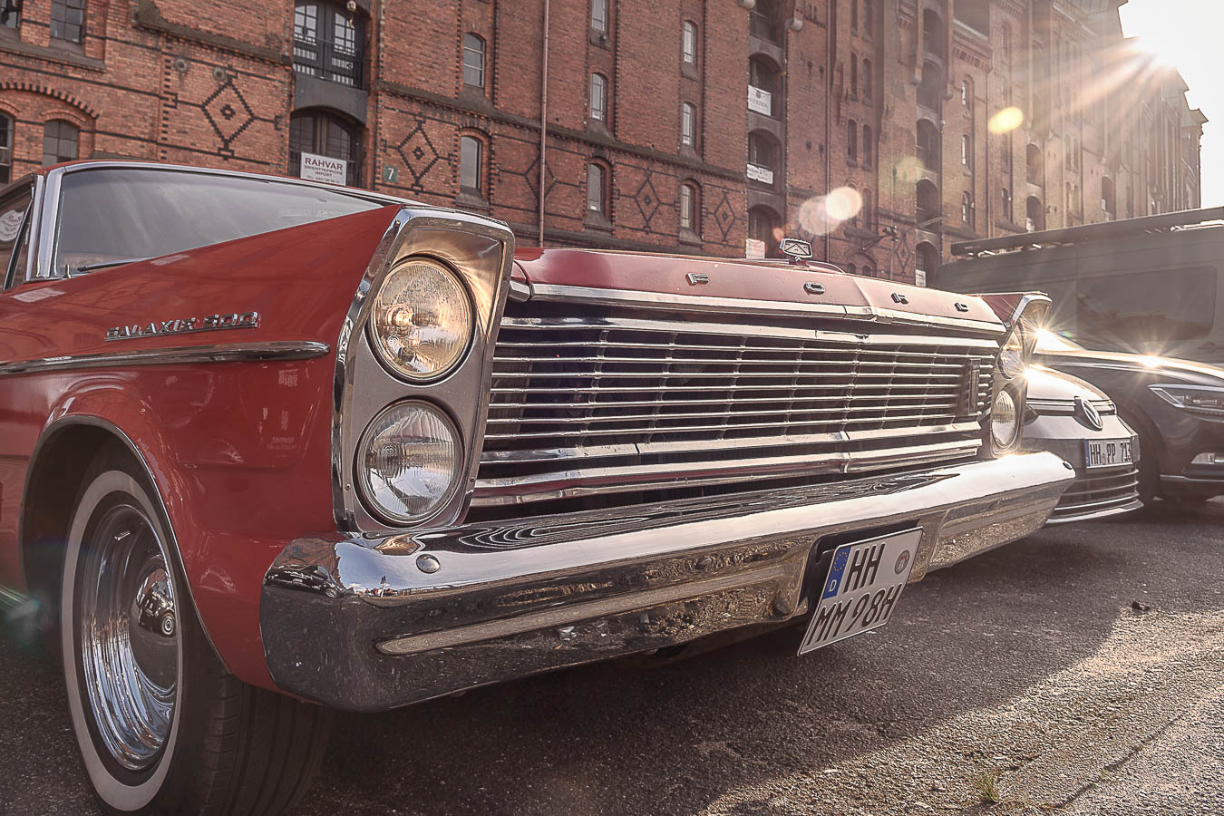 Oldtimer in der Speicherstadt