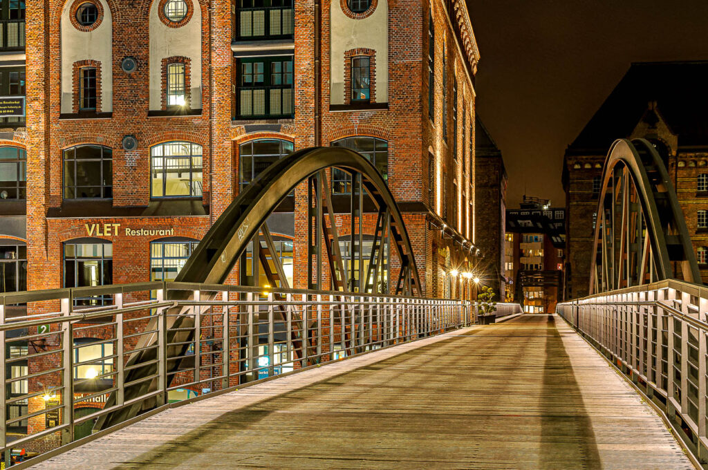 Fußgängerbrücke Speicherstadt