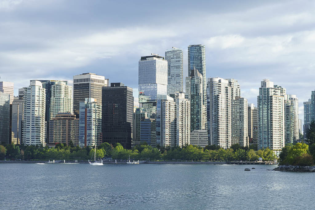 Skyline von Vancouver, B.C.