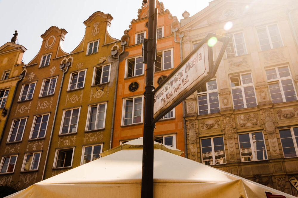 Altstadt in Danzig