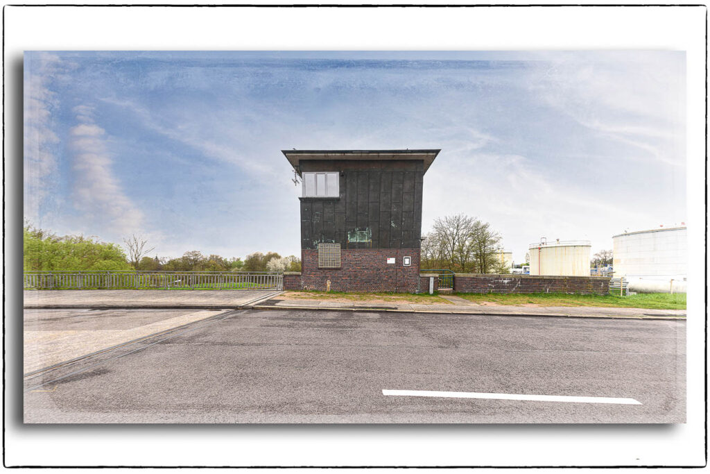 Schleusenwärterhaus der Krapphofschleuse in Allermöhe..