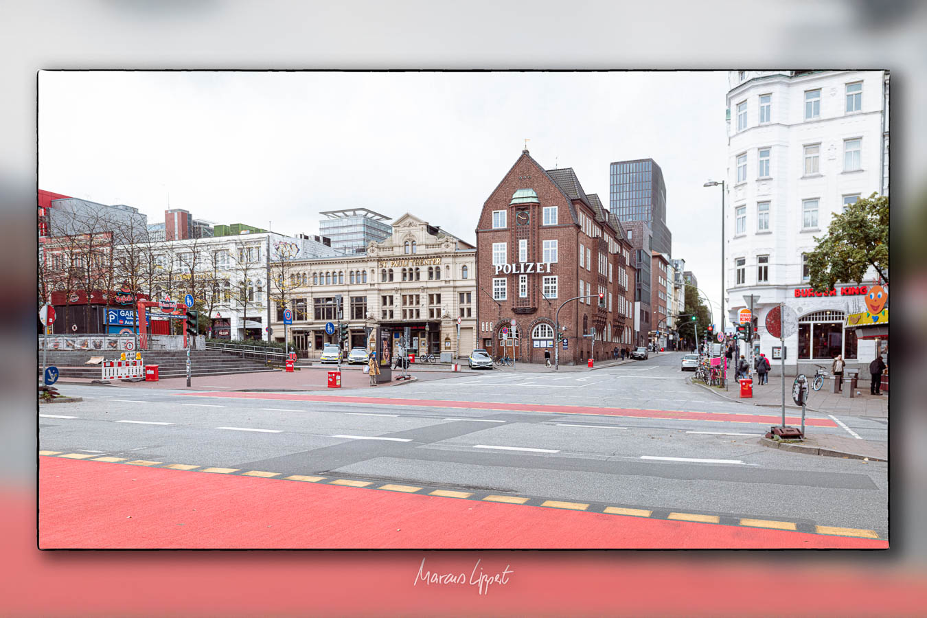 Die Davidwache an der Reeperbahn.