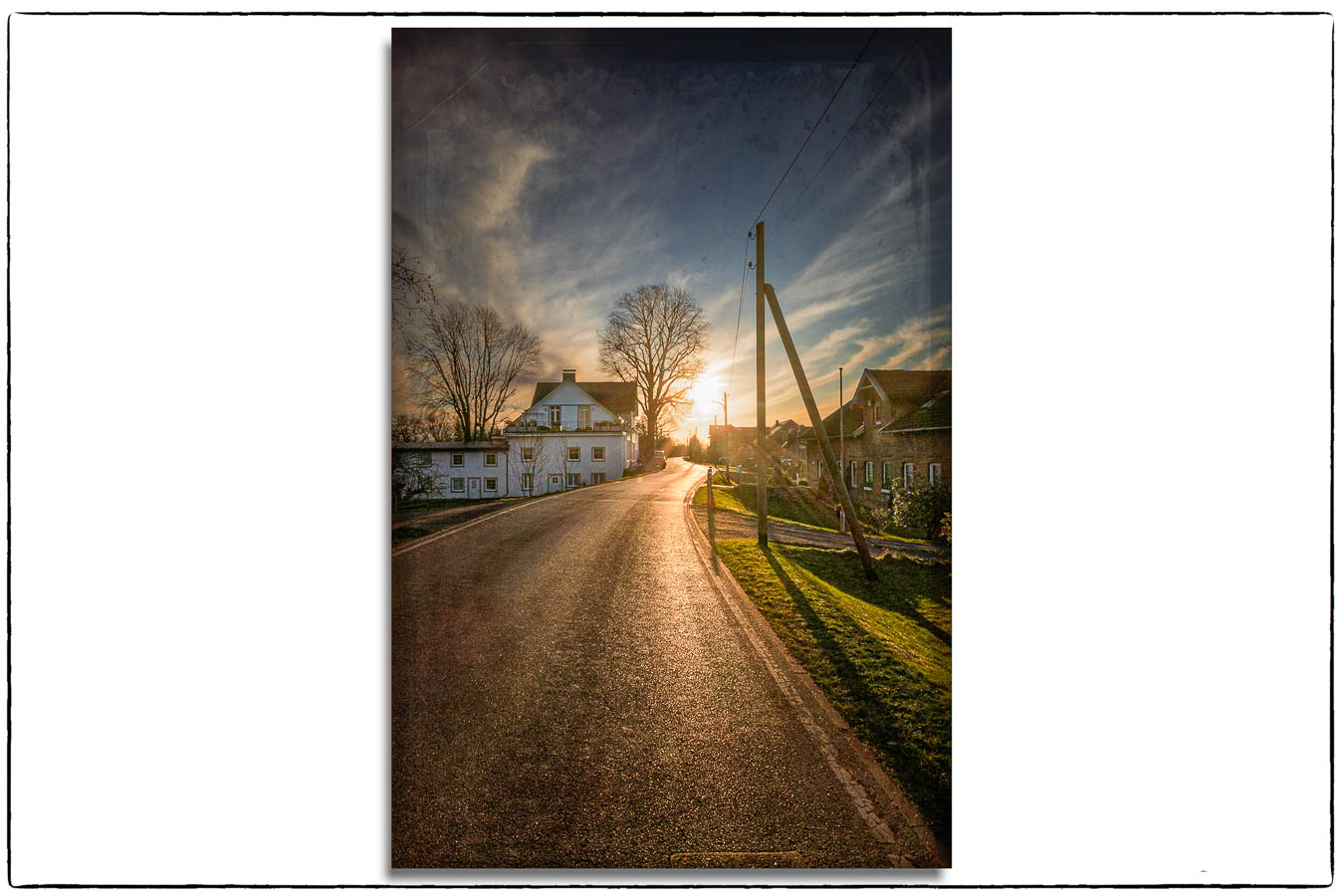 Reitbrook bei Sonnenaufgang